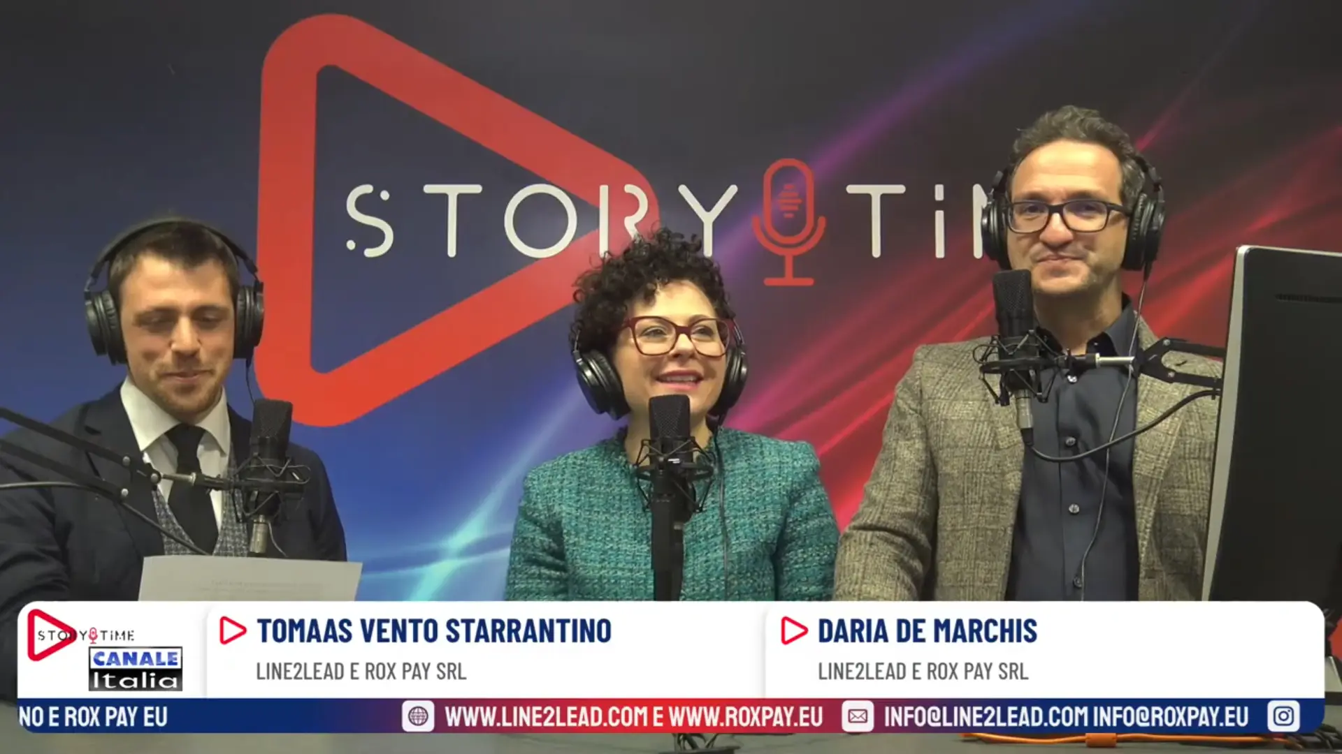 L’intervista di Daria De Marchis con RoxPay nella sede di Story Time a Bologna