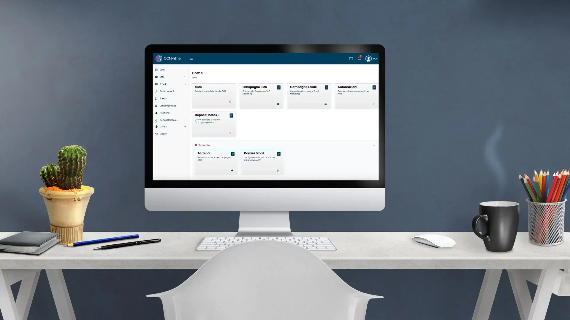 piattaforma di sms ed email marketing connyline